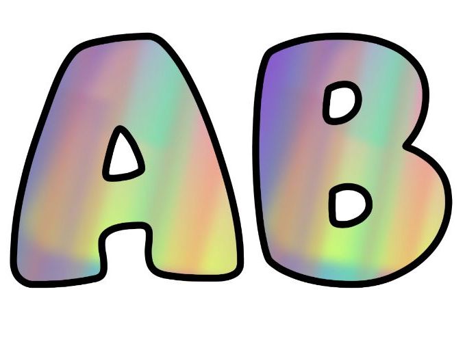 Pastel Rainbow Colors Classroom Display Lettering Set | Upper & Lowercase Letters, 0-9 and Signs