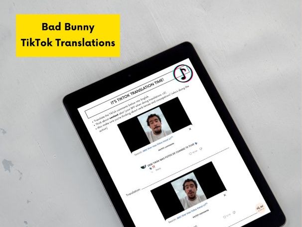 Bad Bunny TikTok Translations