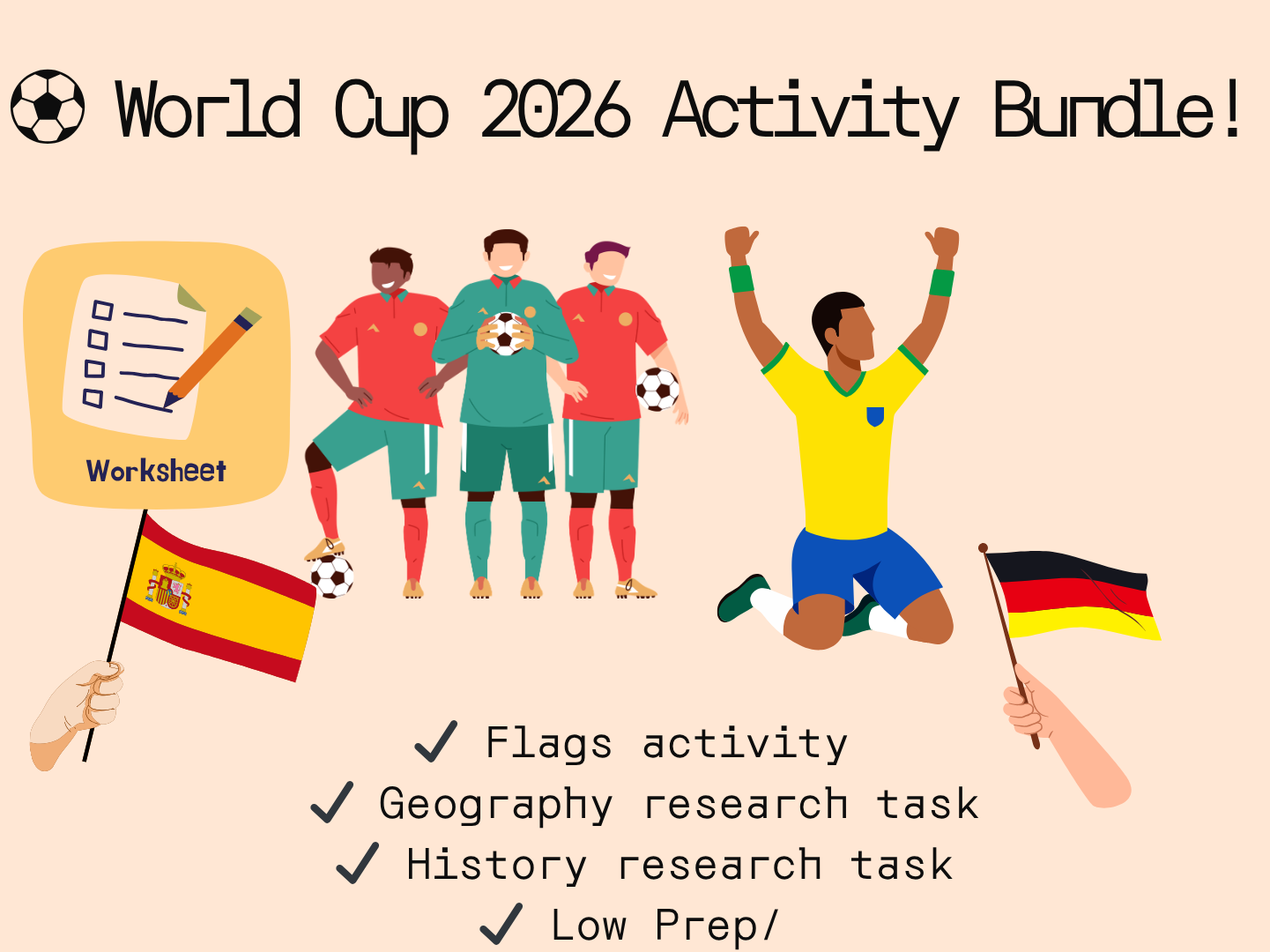 World Cup 2026 Activity Bundle!