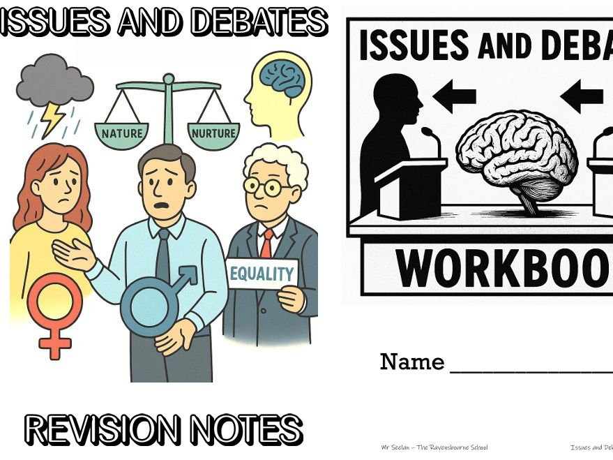 AQA Psychology A Level - Issues and Debates Revision Pack