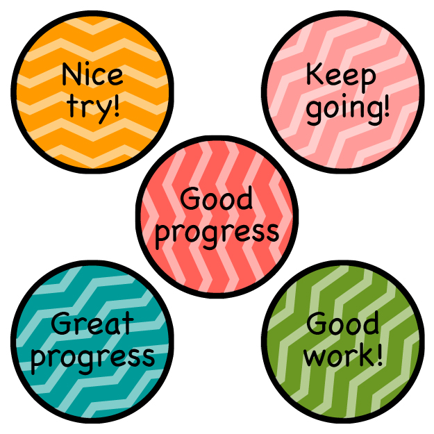 Digital Reward Stickers Teaching Resources