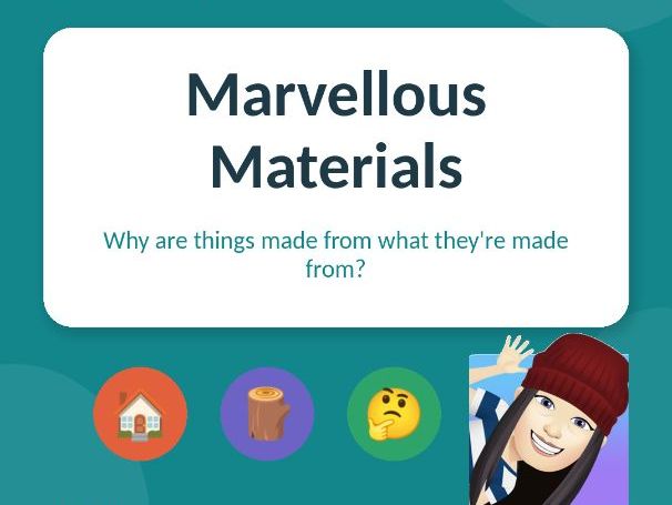 Marvellous Materials — Year 2 Science