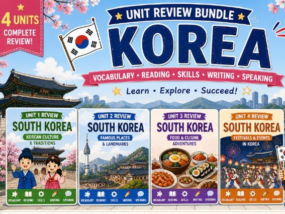 Amazing South Korea ESL EFL Bundle