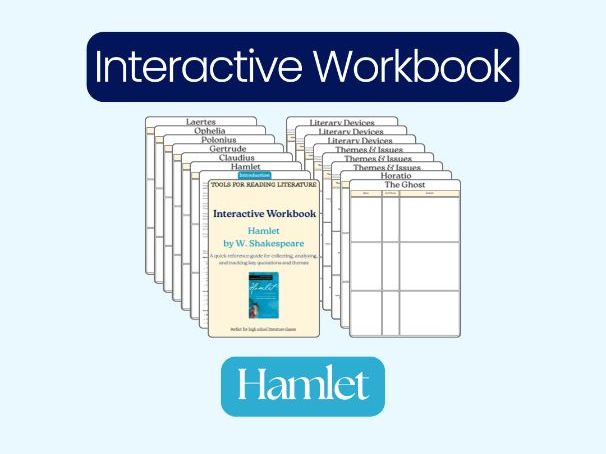 Hamlet – Interactive Workbook: Key Quotes, Themes & Dramatic Devices