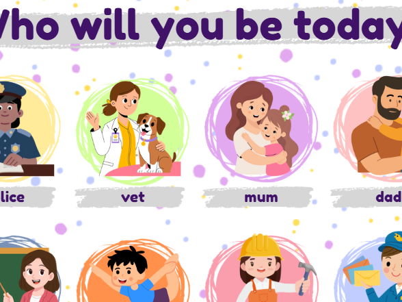 Who Will You Be Today? Role Play Poster