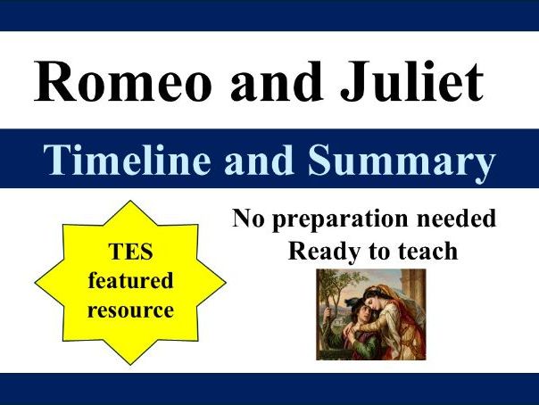 Romeo and Juliet: Summary and Timeline