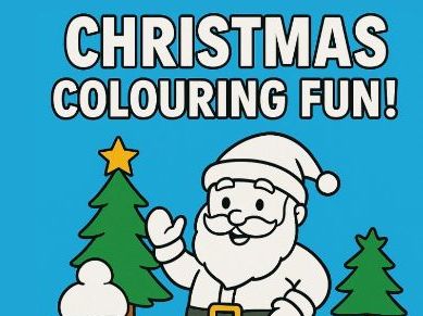 Christmas Colouring Pages for Kids – 30 Festive Pages | Christmas Activities