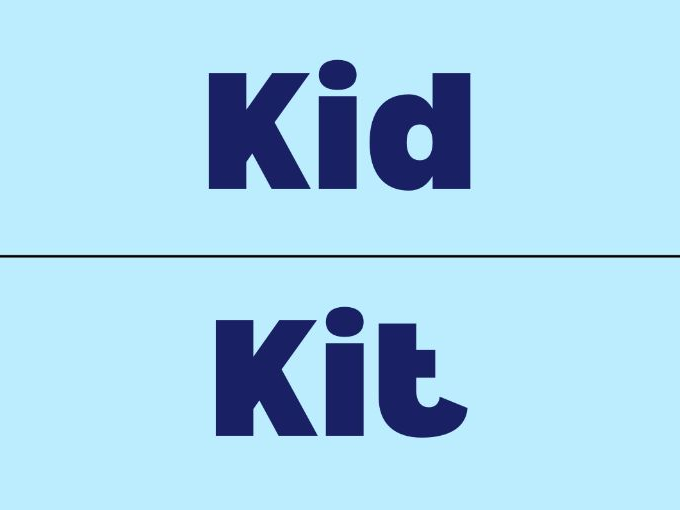 Simple Phonetics Letter K Alphabet Flashcards