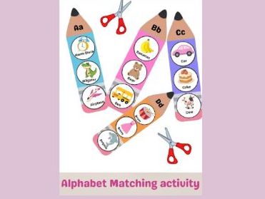 Alphabet Matching game