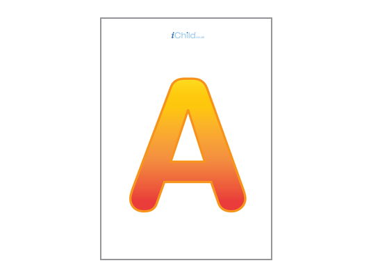 alphabet letter posters teaching resources