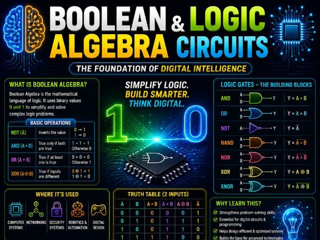 Boolean Algebra and Logic Circuits | CS PPT +Worksheets +Activity +Mcq Quiz + Answers_Marking Scheme