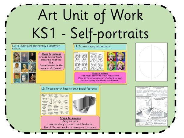 KS1 Art Unit Self-Portraits & Famous Artists