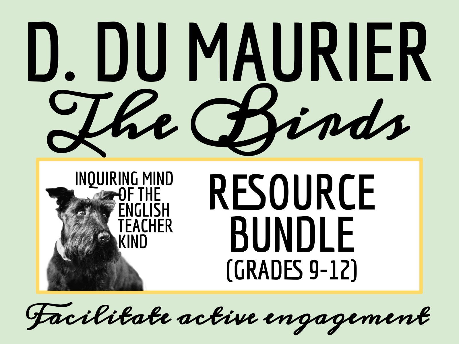 "The Birds" by Daphne du Maurier Quiz, Inference Worksheet, and Vocabulary Games