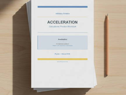 AQA GCSE Physics Calculation Practice Books Bundle | 20 Equation Practice Workbooks with Answers