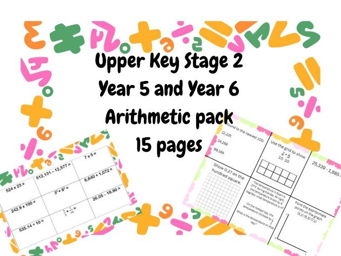 Year 5 /6 Arithmetic Pack