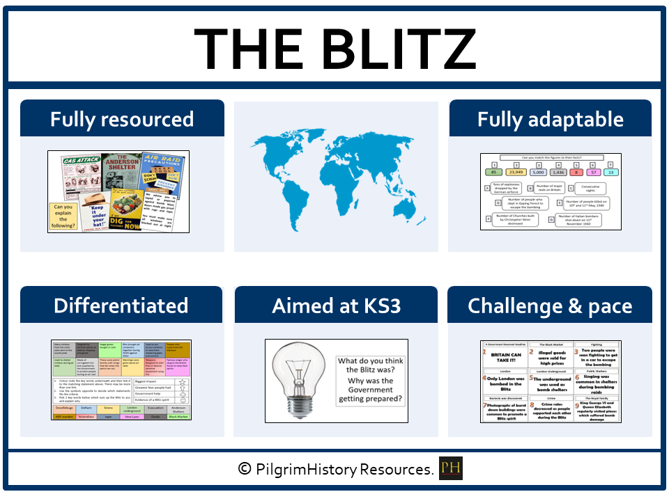 KS3 History: The Blitz on the Home Front - Was There Really a Blitz Spirit?