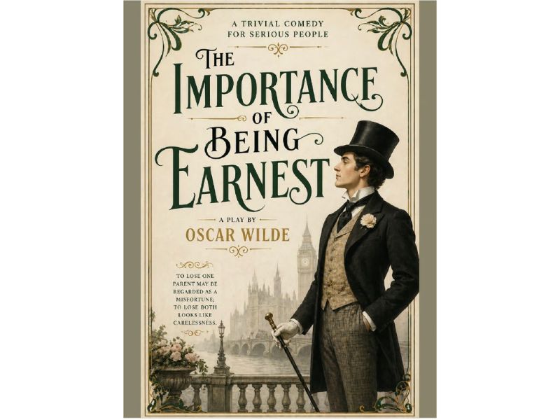 The Importance of Being Ernest by Oscar Wilde 18"x24" Poster