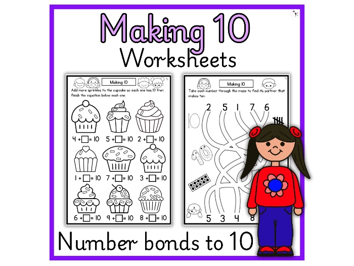 Making 10: Worksheet pack
