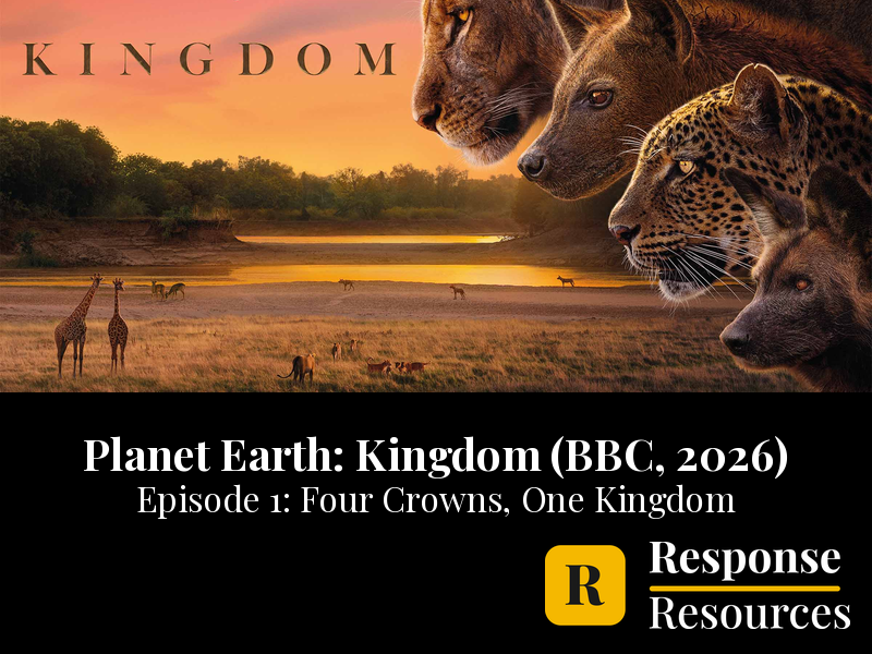 Planet Earth Kingdom Ep 1 Four Crowns, One Kingdom Worksheet + Google Forms