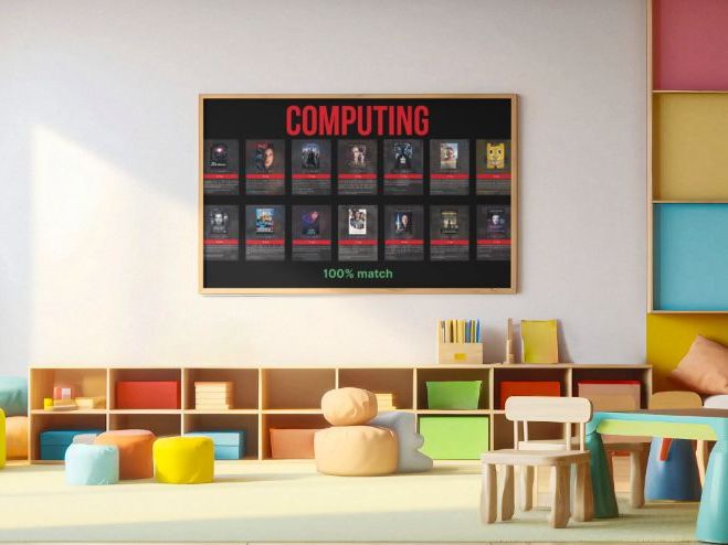 Computing Netflix Wall Display