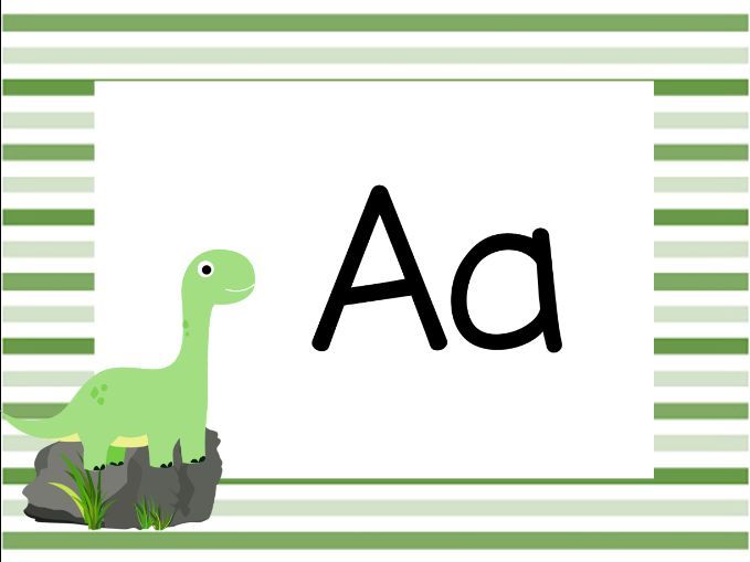 Dinosaurs Theme Word Wall/ Posters /Alphabet
