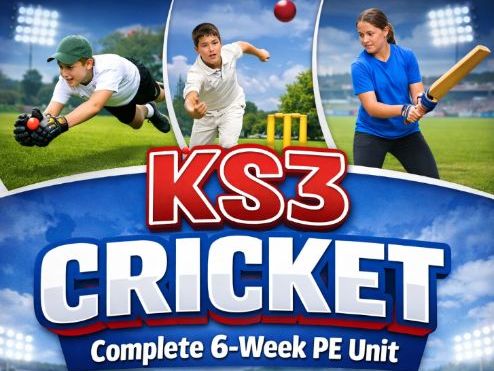 KS3 Cricket – Complete 6-Lesson Unit (Grab & Teach)