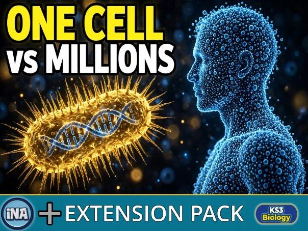 Multicellular and Unicellular Organisms - KS3 Biology Extension Pack