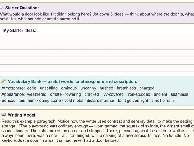 Year 5 and 6 Writing Scheme - 5 lessons