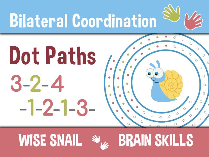 Bilateral Coordination Dot Paths