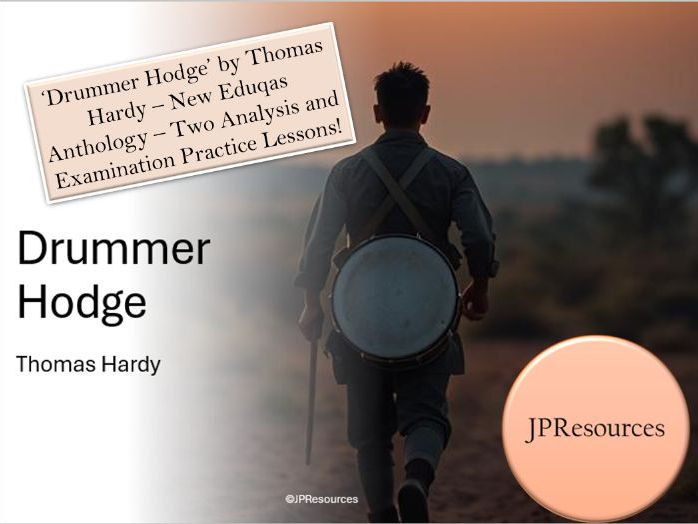 Drummer Hodge - New Eduqas Poetry Anthology - Two GCSE Lessons