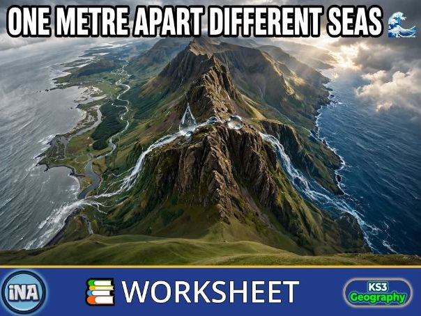 Drainage Basin Features - KS3 Geography Worksheet