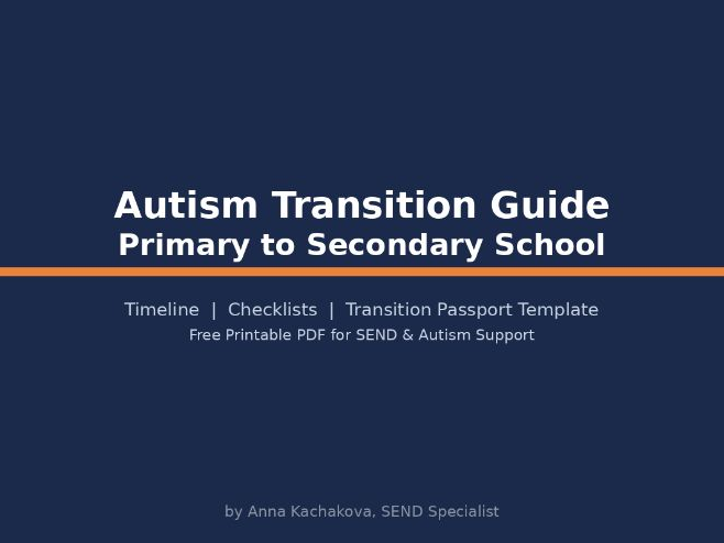 Autism Transition Guide: Primary to Secondary