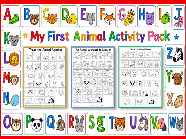 My First Alphabet Animal Pack EYFS /KS1