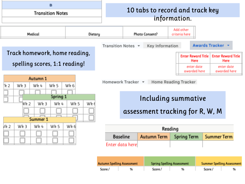 Class Information Tracker