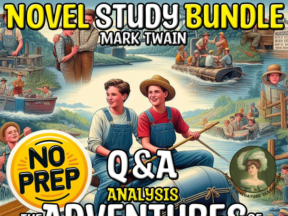 Huckleberry Finn & Tom Sawyer Q&A Analysis of Mark Twain Masterpiece