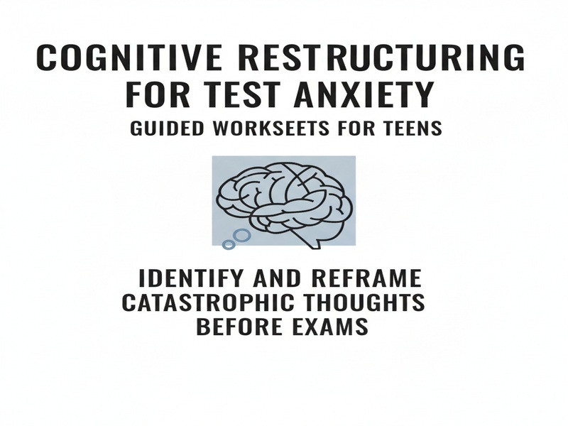 Cognitive Restructuring for Test Anxiety