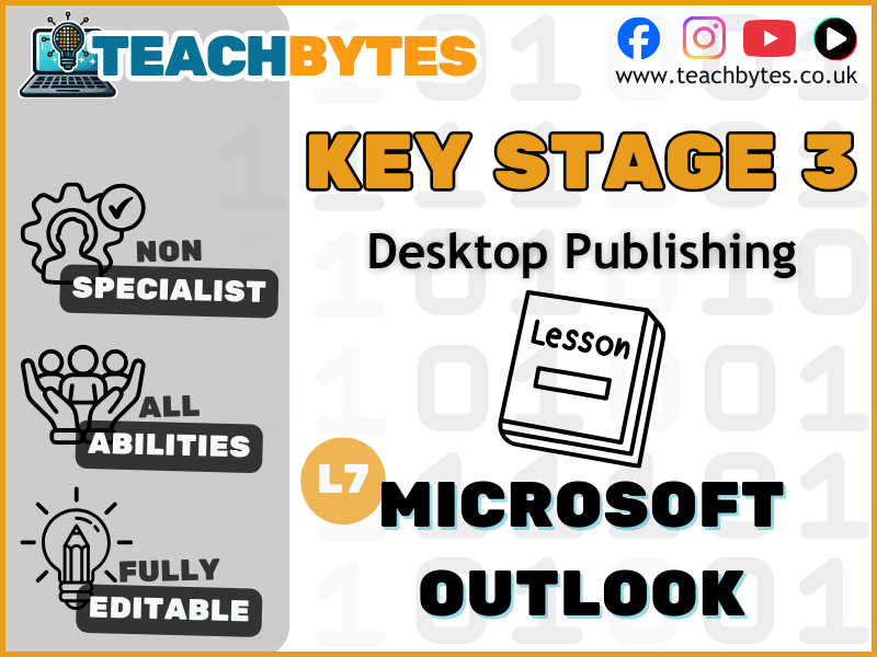 KS3 Desktop Publishing: L7 Microsoft Outlook (Emails)