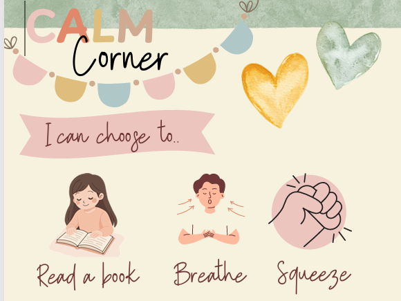 Calm Corner Signs