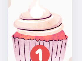 Add the sprinkles cupcake activity