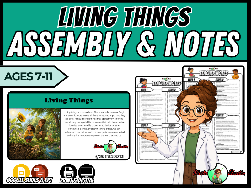 Classifying Living Things | Assembly Presentation | Year 3/4