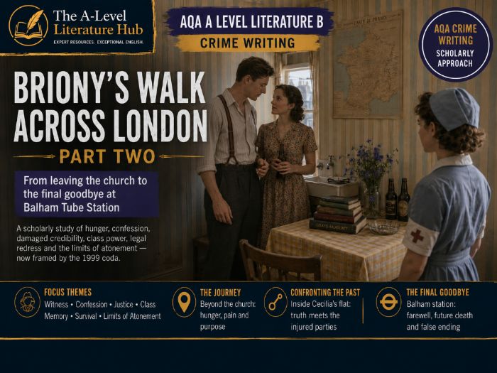 Briony’s Walk Across London Part Two – Cecilia’s Flat, the Final Goodbye and the 1999 Coda