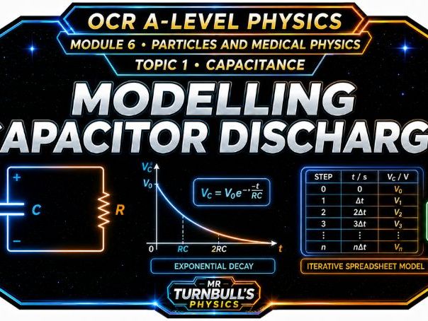 Modelling Capacitor Discharge (OCR A-Level Physics)
