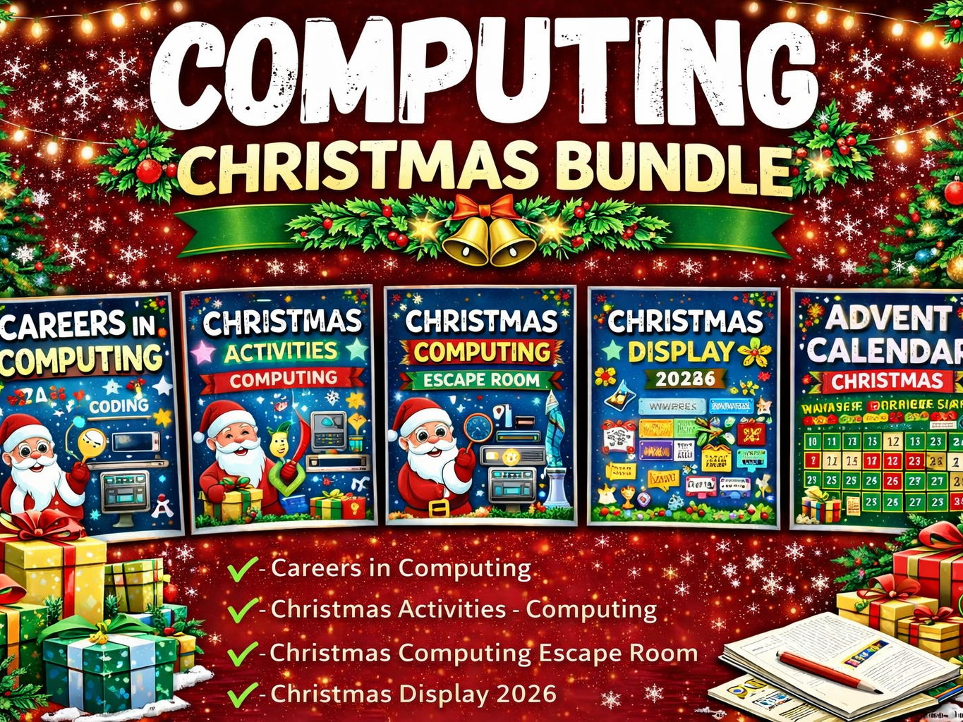 Computing Christmas End of Year