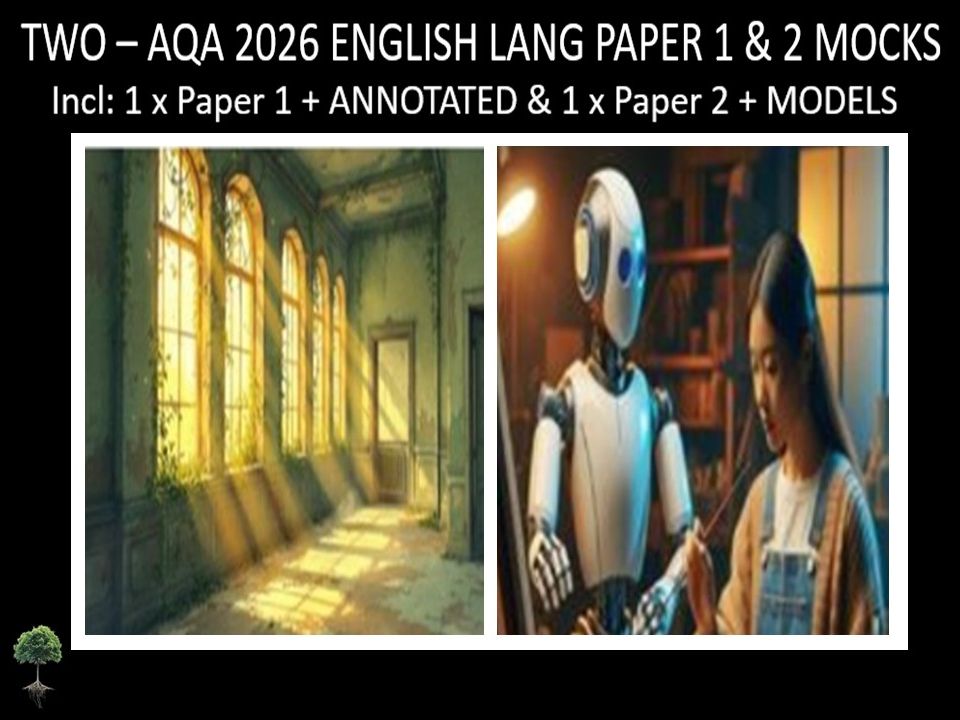 TWO - AQA PAPER 1 & 2 | 2026 FULL MOCKS | ANNOTATED | MODELS
