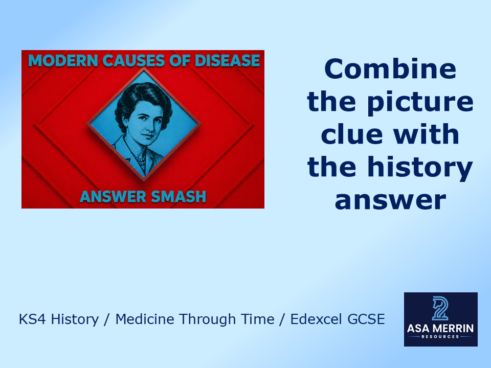 GCSE Medicine Through Time | Modern | Causes House of Games Quiz