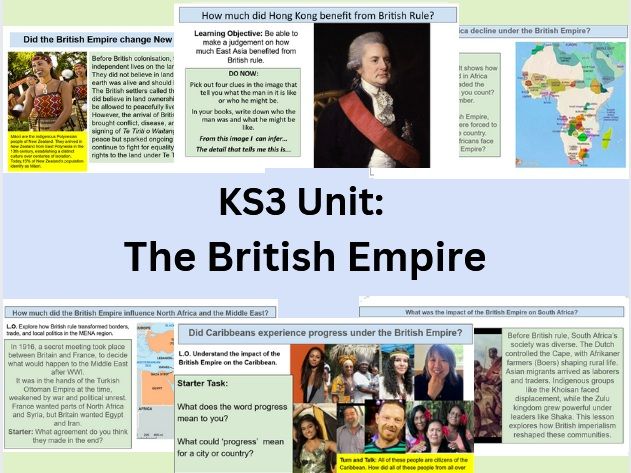 The British Empire – 15 Lesson KS3 History Unit