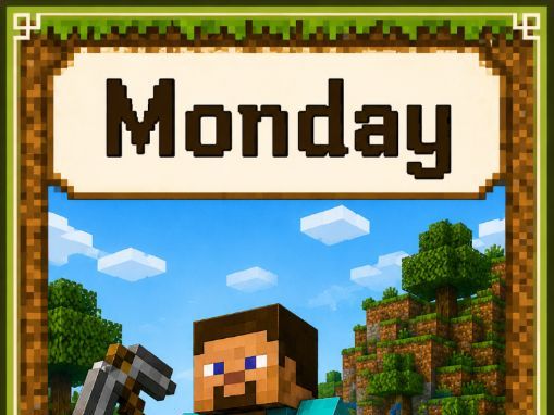 Minecraft - Days of the Week | Teaching Resources
