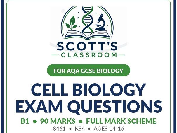 GCSE Biology Cell Biology Exam Questions & Mark Scheme