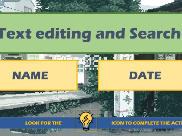 Text Editing and Online Research Activity | Color, Font Size and Search Skills | KS1–KS2 / SEN