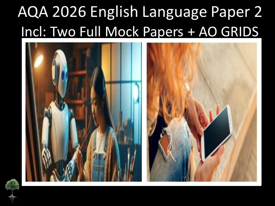 Two AQA 2026 English Language Paper 2 Mocks | AO GRIDS